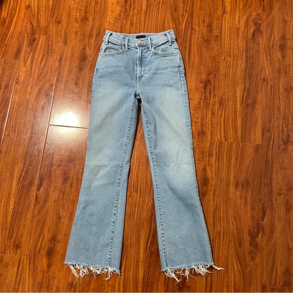 Mother Denim The Hustler Ankle Fray Jeans - Picture 2 of 6